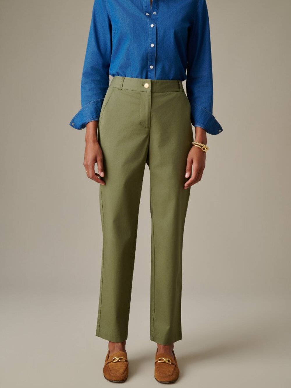 J McLaughlin Avery Cotton Chino Pants NEW